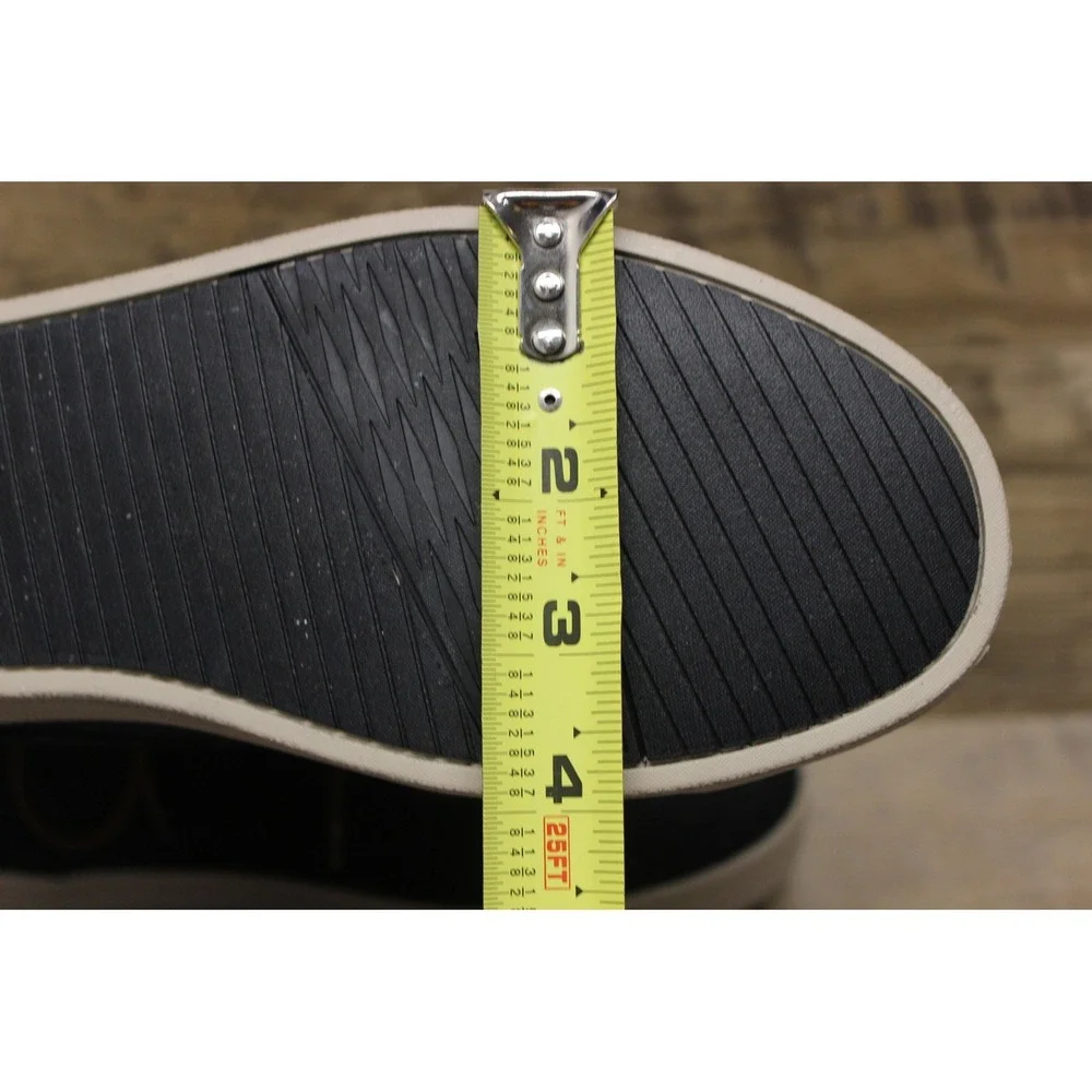 TOMS Paseo Mid Ankle Shoes Mens 8.5 Black Wool Casual Outdoor Cozy Urban Style